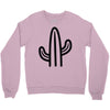 minimalistic cactus Crewneck Sweatshirt