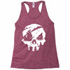 sea of theives skull Racerback Tank