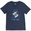 Pop is my Name Fishing Is My Game V-Neck Tee