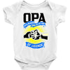 opa der mann der mythos die legende 1 Baby Onesie
