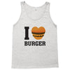 i love burger Tank Top