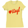 love vinyl Ladies Fitted T-Shirt