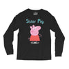 peppa pig sister pig Long Sleeve Shirts