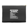 rules for dating my daughter Accessory Pouches