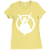 new v for vendetta logo Ladies Fitted T-Shirt
