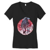 life is strange before the storm red raven Women's V-Neck T-Shirt