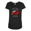 deadpool x akira Maternity Scoop Neck T-shirt