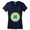 captain ireland Women's V-Neck T-Shirt