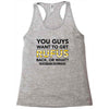 You Guys Want To Get Rufus Back Or What Sametimeless Racerback Tank