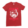 khabib nurmagomedov bear strong Ladies Fitted T-Shirt