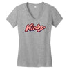 kirby Women's V-Neck T-Shirt
