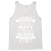 Super Cool Poppy Of A Freaking Awesome Grandson Tank Top