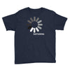 buffering  funny retro loading computer console fashion party Youth Tee