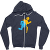 Portal Man Zipper Hoodie