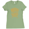 this girl is made of gun powder and lead Ladies Fitted T-Shirt