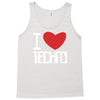 i love techno Tank Top
