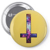 inverted galaxy cross funny  religion banter space fashion new Pin-back button