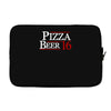 pizza and beer '16 Laptop sleeve