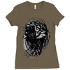 lion Ladies Fitted T-Shirt