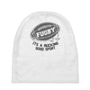 fugby it's a rucking good game Baby Beanies
