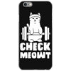 gym cat workout iPhone 6/6s Case