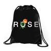 Rose Drawstring Bags