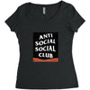 Anti Social Social Club Women's Triblend Scoop T-shirt