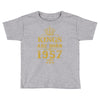 kings are born in 1957 Toddler T-shirt