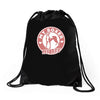 my boxer my bff Drawstring Bags