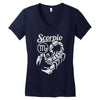 scorpio zodiac Women's V-Neck T-Shirt