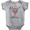 hearts queen of hearts Baby Onesie