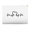Heart Beat Accessory Pouches