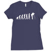 evolution fotograf stativ bilder objektiv f&uuml;r nikon cannon fans photo Ladies Fitted T-Shirt