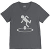 man is go V-Neck Tee