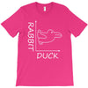 rabbit duck white T-Shirt