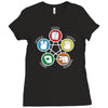 big bang theory sheldon rock Ladies Fitted T-Shirt