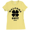 Welcome To The Shit Show Ladies Fitted T-Shirt