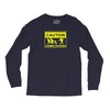 caution zombies crossing t shirt x large funny walking brains awesome Long Sleeve Shirts