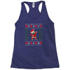pug christmas Racerback Tank
