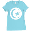 tunisia international support your country  sport flag sport Ladies Fitted T-Shirt