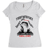 it doesn t matter if she is short fat and has a big mouth as long as s Women's Triblend Scoop T-shirt