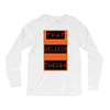 wear that melanin though Long Sleeve Shirts