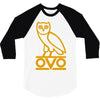 OWL-OVO 3/4 Sleeve Shirt