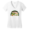 camping Women's V-Neck T-Shirt