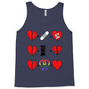ls lesbian full heart Tank Top