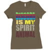 discord is my spirit animal Ladies Fitted T-Shirt