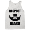 respect the beard Tank Top