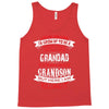 Super Cool Grandad Of A Freaking Awesome Grandson Tank Top