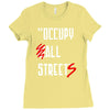 occupy all streets as seen on jay Ladies Fitted T-Shirt