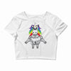 Gym Unicorn Crop Top